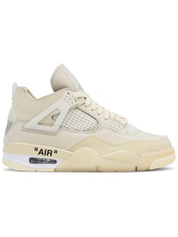 Off-White x Wmns Air Jordan 4 Retro SP 'Sail'