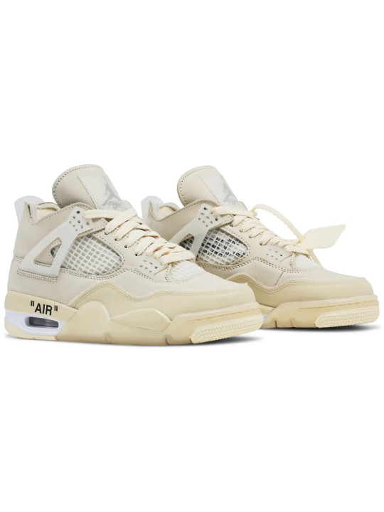 Off-White x Wmns Air Jordan 4 Retro SP 'Sail'