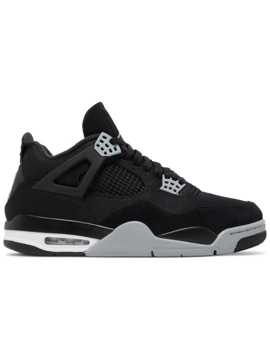 Air Jordan 4 Retro SE 'Black Canvas'