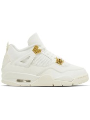 Wmns Air Jordan 4 Retro 'Metallic Gold'