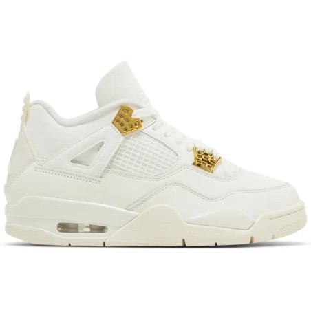 Wmns Air Jordan 4 Retro 'Metallic Gold'