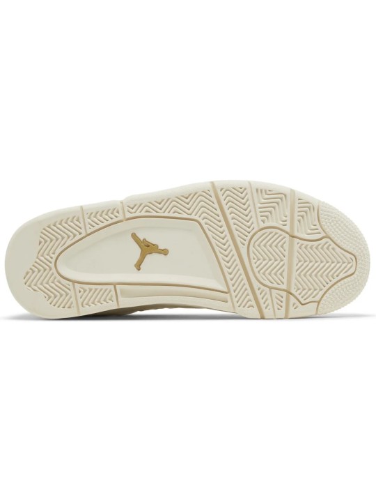Wmns Air Jordan 4 Retro 'Metallic Gold'