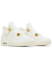 Wmns Air Jordan 4 Retro 'Metallic Gold'