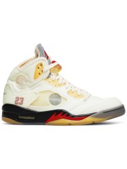 Off-White x Air Jordan 5 SP 'Sail'
