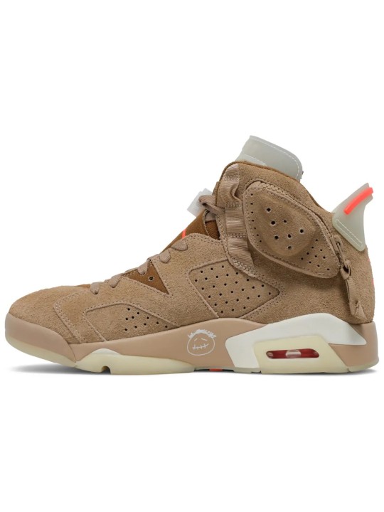 Travis Scott x Air Jordan 6 Retro 'British Khaki'